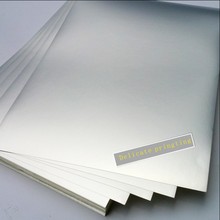 Free shipping 50 PCS/lot A4 blank silver label waterproof pad pet for laser printers