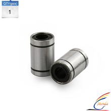 Free Shipping!!! Newest 1 Pcs LM8UU 8mm linear ball bearing Linear Bearing 8mm 3d printer parts LM8 cnc parts