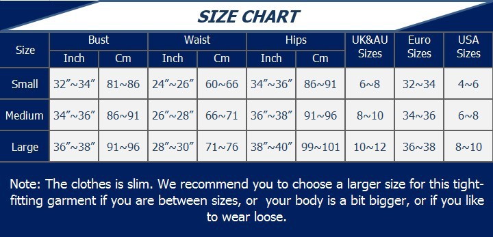 N1 Jumpsuit Size Chart