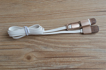 1M Micro IOS 2Port In One Line USB Cable Adapter For iphone5 5s 6 6p LG