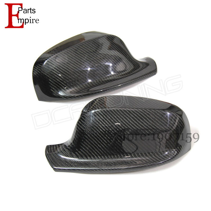 For BMW X3 F25 2010 2011 2012 2013 Add on style carbon fiber sideview mirror cover