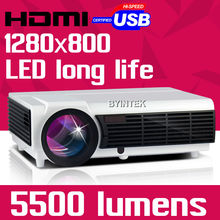 2015 New bt96 5500lms fuLl HD Home Theatre Video Video LED Projector hdmI usb pc av 1080P 3D Projektor Projetor Proyector Beamer