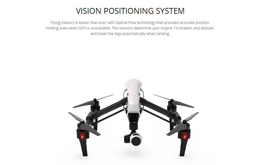 New DJI Inspire 1 Deformed Transforming Dual Control Quadcopter with 4K HD Camera Rc