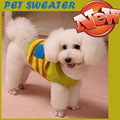2016 Warm Autumn Winter Pet dog Clothes Wool Sweater Cute Pink Green Collar bow Clothes for