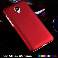 Luxury Original Ultrathin Frosted Matte Plastic Hard Cell Phone Case Cover For Meizu M2 Mini Case Cover 5.0 Shell Back Cover