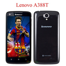 ZK3 Original Lenovo A388T Mobile Cell phones Quad Core 5.0” Android 4.1 5MP 4GB ROM 512MB RAM GPS Unlocked Smartphone In Stock