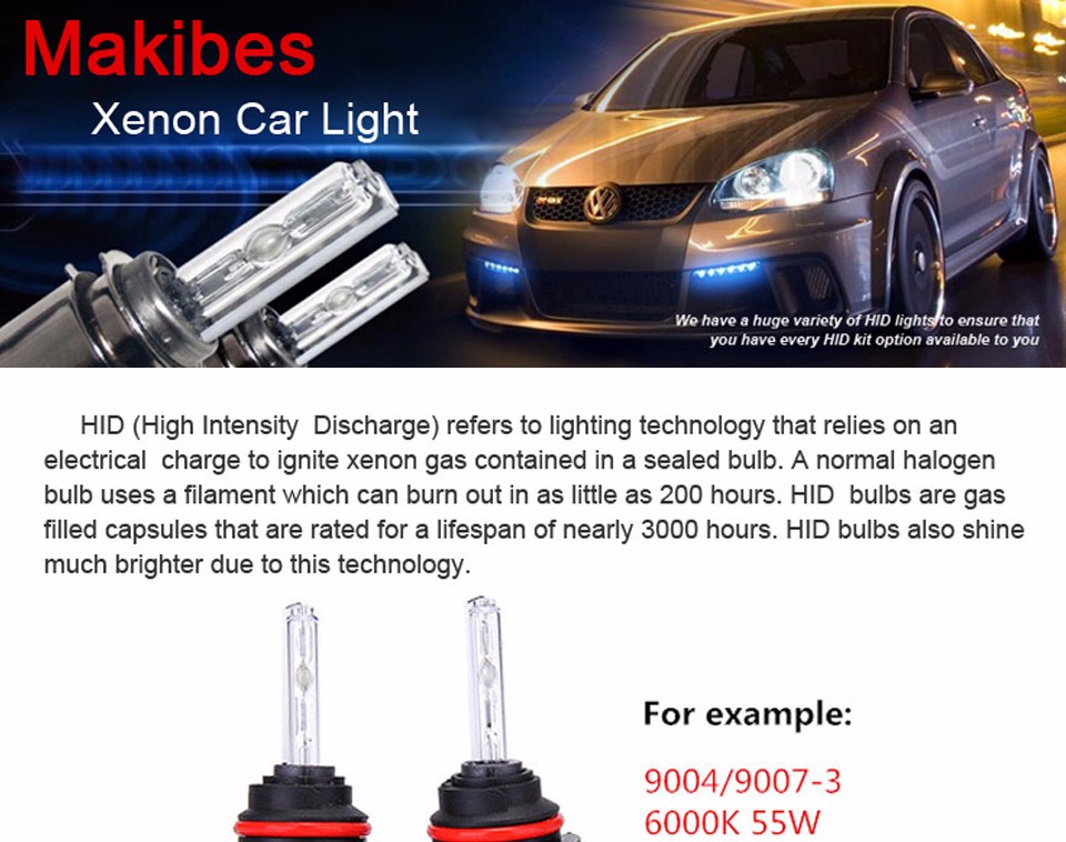 Xenon HID Kit Car Headlights (1)