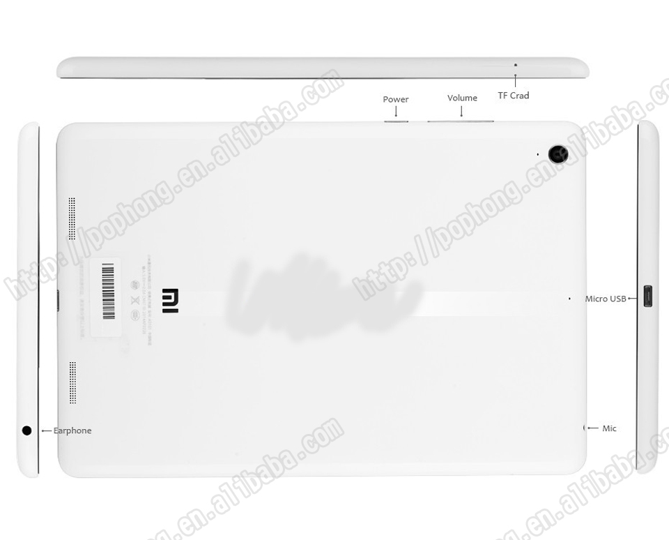 Original Xiaomi Mi Pad Mipad 64GB Quad Core 7 9 inch 2048X1536 Tegra K1 2 2GHz