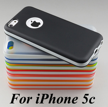 Ultra-Thin Soft Translucent Rubber Bumper Case For Apple iPhone 5c Case for iPhone5c c Phone Bag Cover Capa Funda P3324