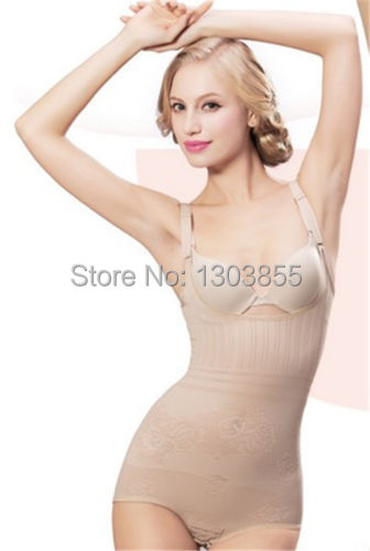Hot Sell Woman Waist Cincher Tummy Corset Full Body Control Shaper Slimming Bodysuit Tops Underwear XL