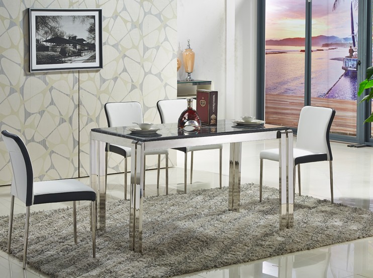 Sillas comedor elegantes: color naranja para el comedor ...