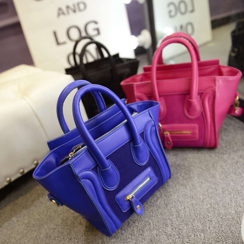 2015 new style smiley bag  best quality hot brand handbag women handbag Fast delivery bags on sale