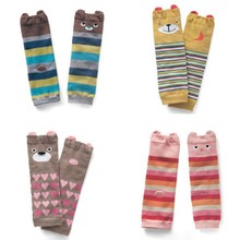 Baby Leg Warmers Baby Boys Girls Toddler knee length Striped Leg Warmer