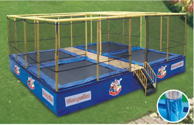 4 in 1, Trampolin bett, Rechteckigen trampolin, Jump bett, 024 in Größe