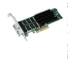 chip 4 Fiber Network card for E1G44HF well tested working