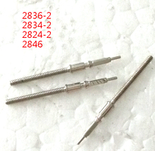 Envío gratis 10 unids ver movimiento parte tija para 2836-2 / 2834-2 / 2824-2 / 2846 reloj Stem