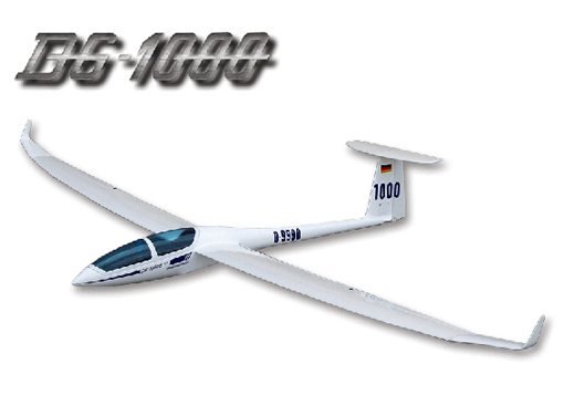 Buy Fiberglass Glider DG 1000 Unpowered Version fuselage &amp; wood balsa 