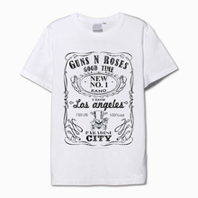 New NO 1 band guns n’ roses good time pradise city rock fashion t shirt