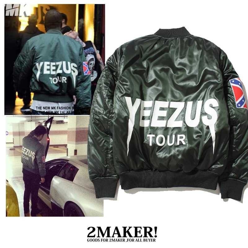 yeezy bomber jacket tour