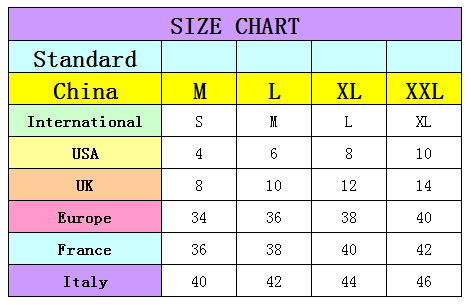 Ladies Xl Size Chart