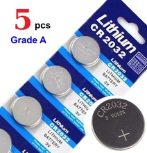 5 pcs card CR2032 BR2032 CR2332 BR2332 L14 cr2032 3v lithium battery Cell Button Scale LED watch Batteries 2032