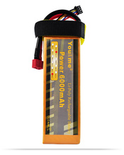 You&me New 11.1V 6000mAh 50C Max 100C 3S 11.1 Volt RC LiPo Li-Poly Battery for rc helicopter quadcopter