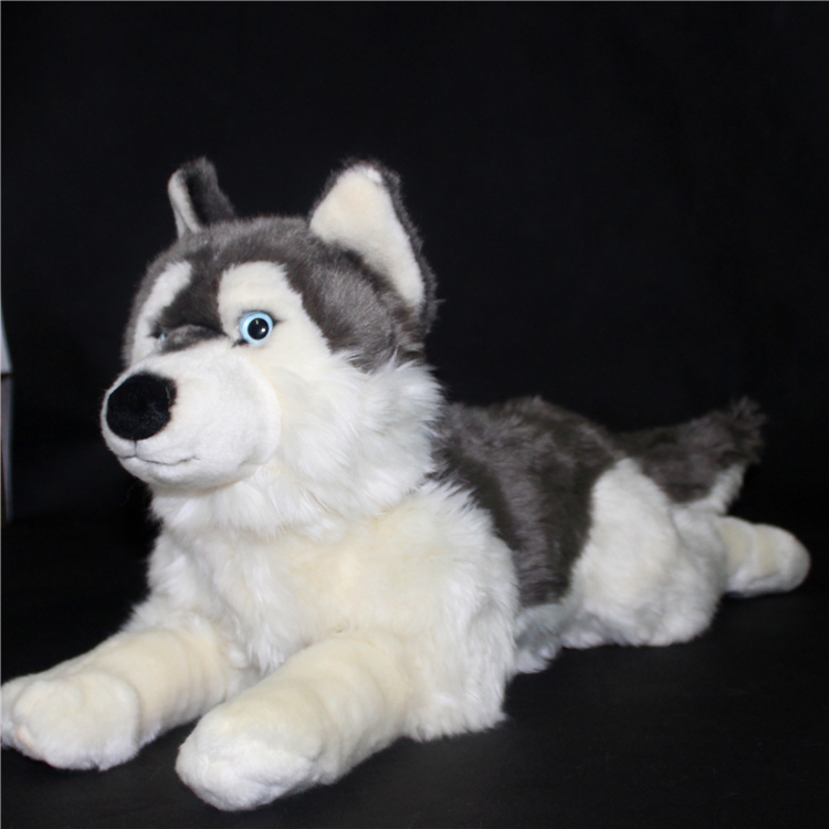 stuffed animal huskies