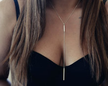 Simple one big circle chain body chains necklace
