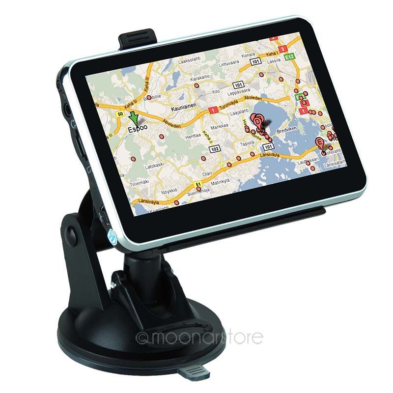 New 4 3 inch LCD GPS Truck Navigation MTK 4GB Capacity UK EU AU NZ Maps