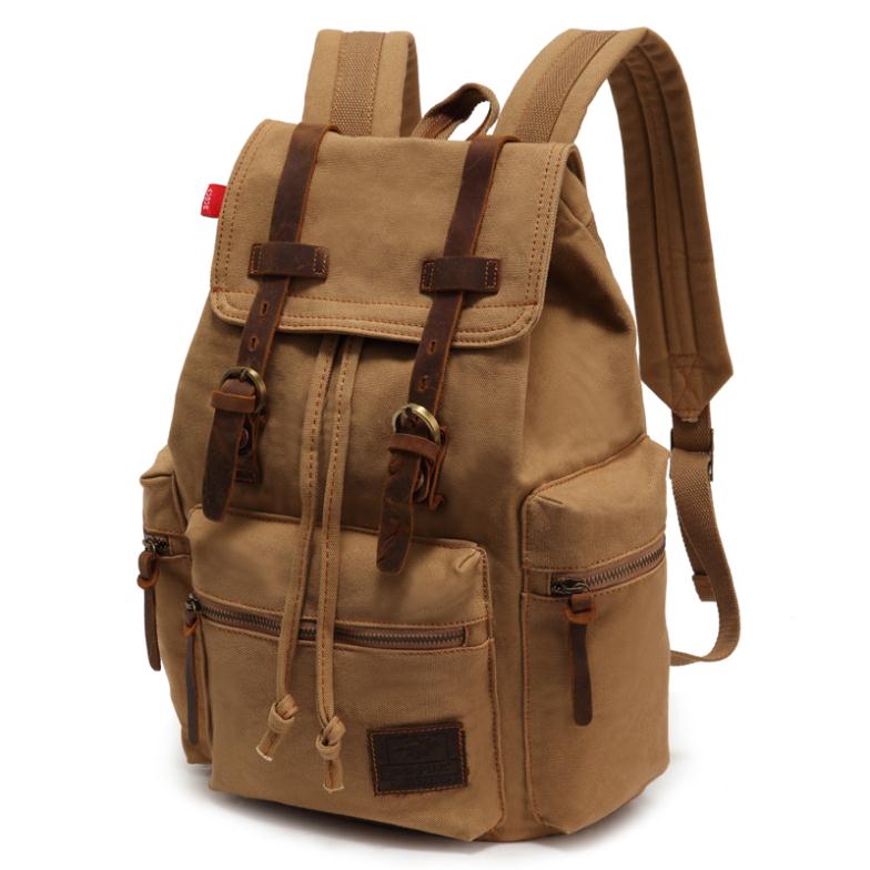 32L Vintage backpack outdoor travel bag retro adult school bags ...