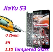 0 26mm 9H Tempered Glass screen protector phone cases 2 5D protective film For JIAYU S3