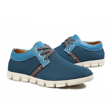 2015 new men s Fashion breathable mesh shoes Casual sneakers Suede leather beach sandals mf 5385