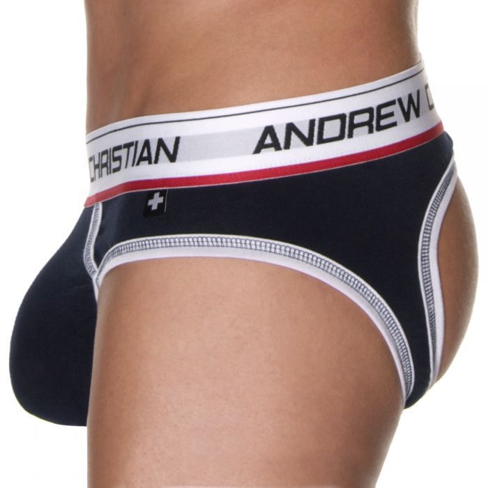 Andrew Christian AC Mens Jockstrap Men s Sexy Underwear Modal Briefs Underwear Men Jock Strap U