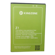 100% оригинал Kingzone Z1 сменный аккумулятор префект 3500 мАч 3.8 В батарея для Kingzone Z1 смартфон бесплатная доставка