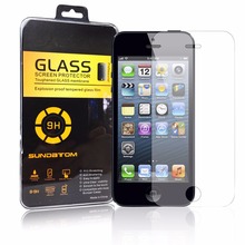 Sundatom 9H Explosion proof Anti scratch 2 5D Tempered Glass Screen Protector For iPhone 4 4S