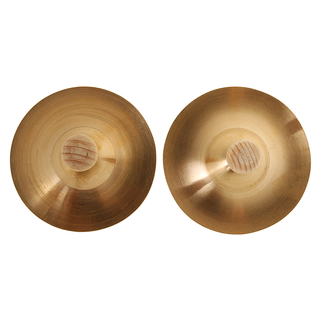 Hand Percussion Copper Cymbals Instruments Set for Kids Early Music