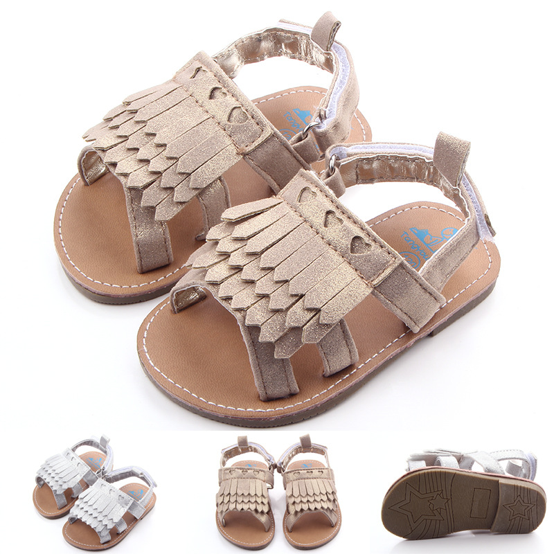2016 New High Quality Baby Girls Moccasins Baby First Walker Fringe Summer Shoes for Girls