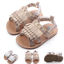 2016 New High Quality Baby Girls Moccasins Baby First Walker Fringe Summer Shoes for Girls
