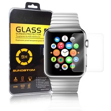 Ultra thin 9H HD Tempered Glass Screen Protector For Apple Watch 38mm 42mm Protective Screen Film