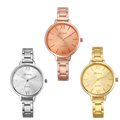 Yoner Relojes Mujer Fashion Geneva Watch Women Narrow Width Stainless Band Wist Watches Relogio Reminino Montre
