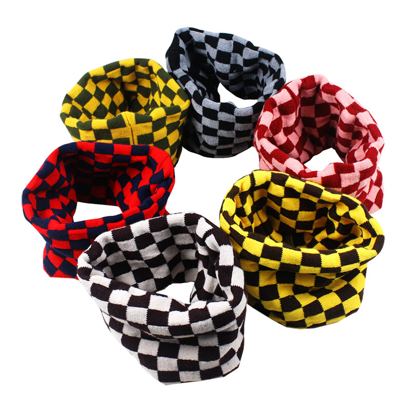 Autumn and winter plaid scarves for men and women ...