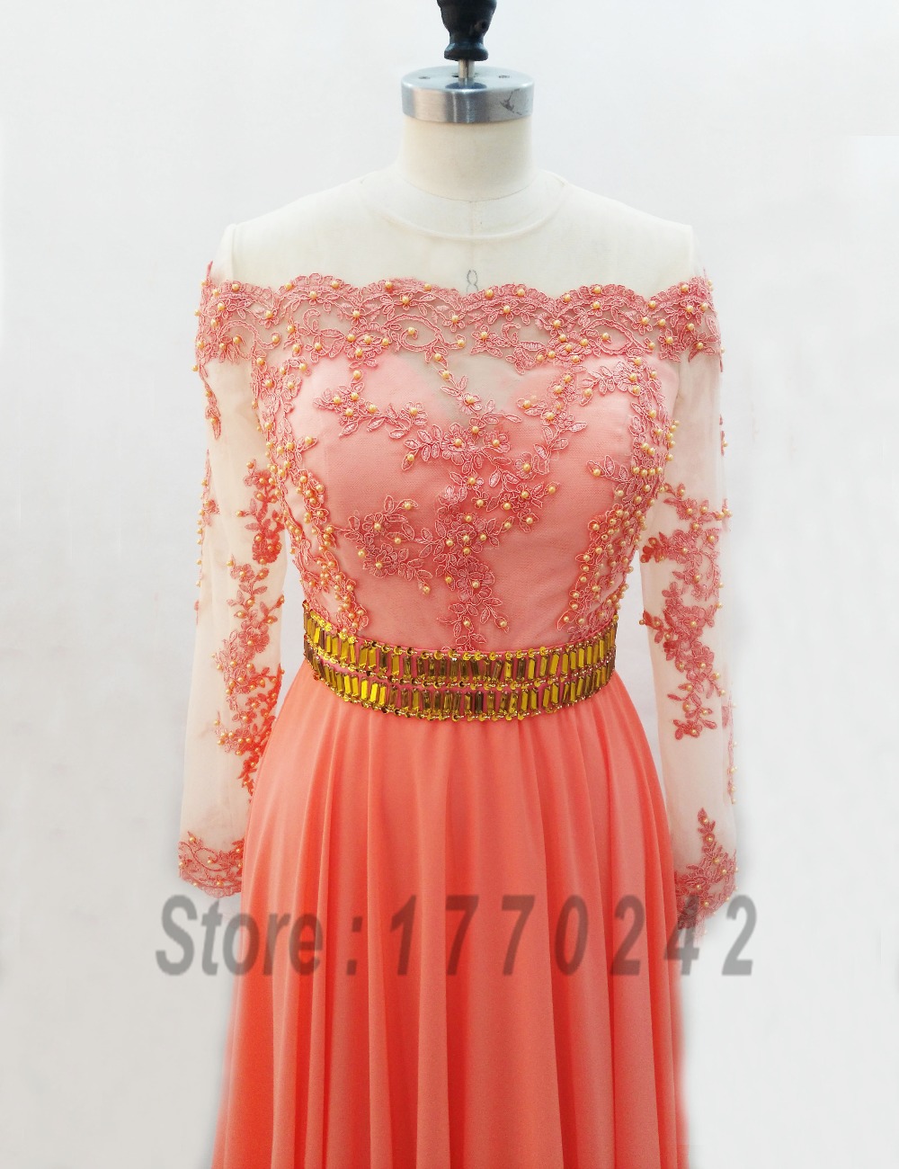 Coral Colored Wedding Dresses