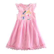 kids clothes 2015 summer style new fashion baby clothing girl dress hot nova ben and holly little kingdom dress for baby girls