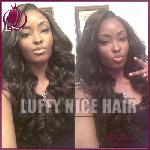 LF unprocessed virgin malaysian full lace wig virgin hair full lace human hair wig glueless lace front wigs for black women 130%