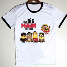 New arrival tops the big bang theory t shirt men camisetas minions cotton men’s sport fitness with print t-shirts s-2xl