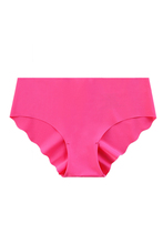Sodial(R) Women’s Sexy Seamless Soft Briefs Underpants Rose-red