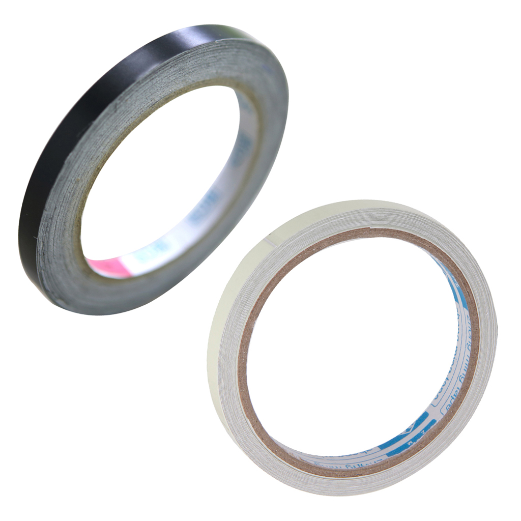 Reflective Glow Tape Self-adhesive Sticker Removable Luminous Tape Fluorescent Glowing Dark Striking Warning Tape Waterproof