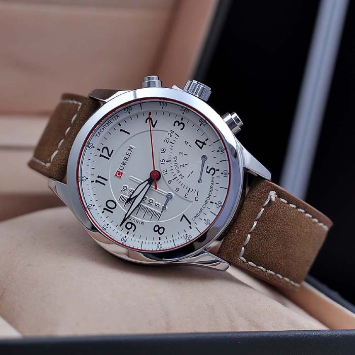 2015 CURREN 8152 Men s Quartz Watches Top Brand Luxury Men Wristwatches Men Military Leather Relogio