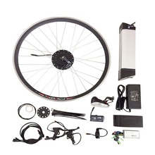 Whole Set Electric Bicycle Conversion Kit With36V 500W Battery 26″ Wheel LED Display Controller Motor Brake Cycling 12 Parts