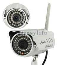 Hot Sale Free shipping 720P HD Sricam AP009 IP Camera Wifi Outdoor Motion Detection Video White ASAF